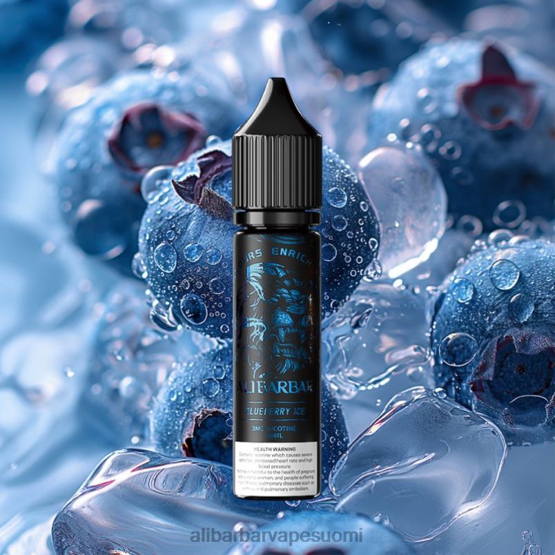 Alibarbar Disposable Vape - HZ20V104 Alibarbar vesipiippu onyx telakka mustikka lce