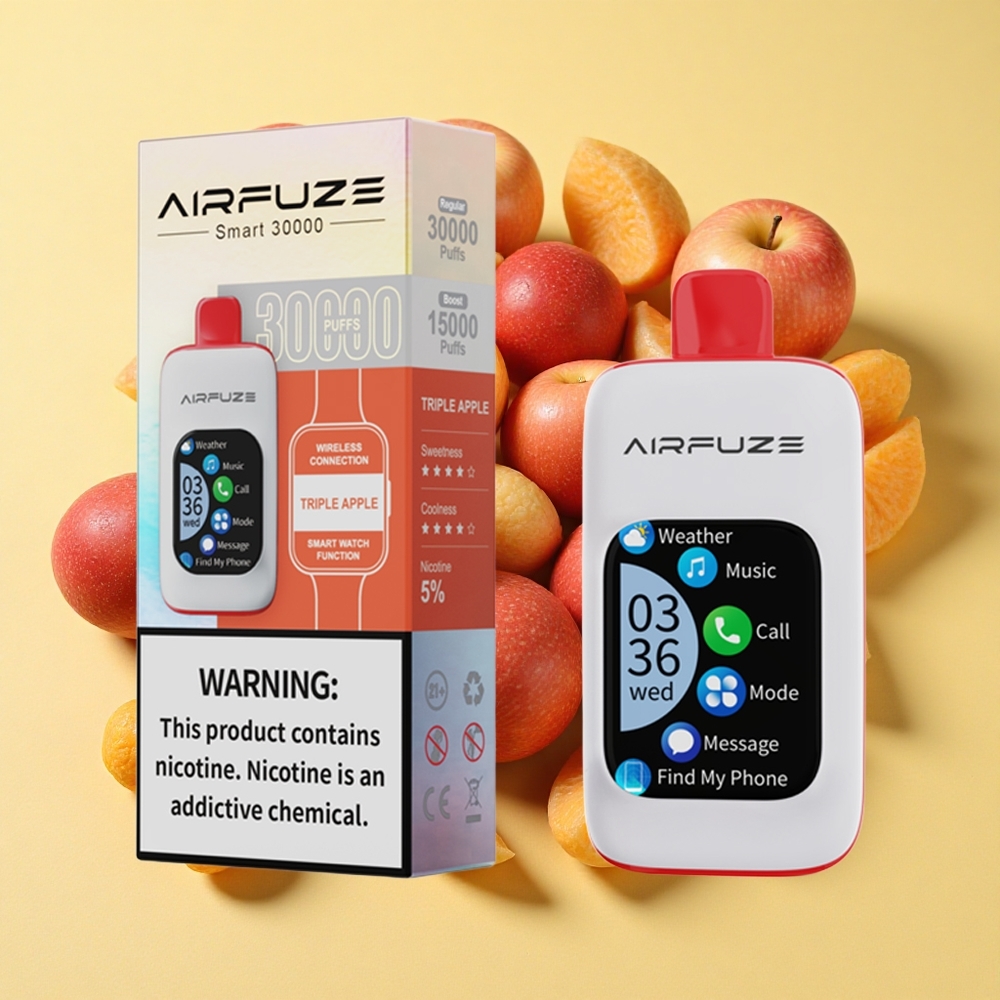 AirFuze Smart 30000 Pussahdus Kolmen Omenan Maku 900mAh Type-C