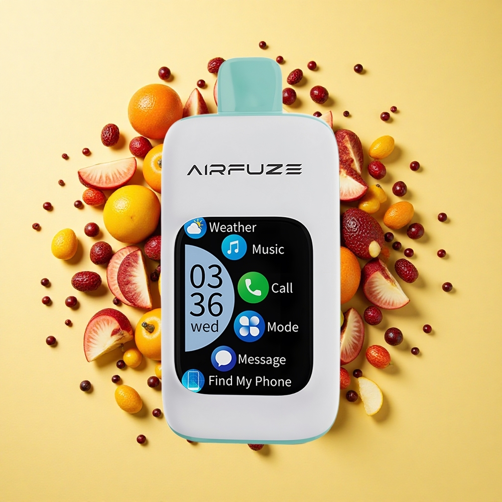 AirFuze Smart 30000 Töyhtö Rainbow Hedelmäpurkaus 900mAh Type-C