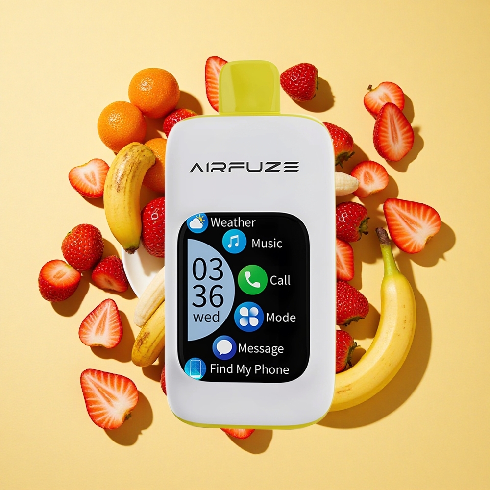 AirFuze Smart Pro 40000 Paukku Mansikka-Banaani Puhelin- & Musiikkisovellus