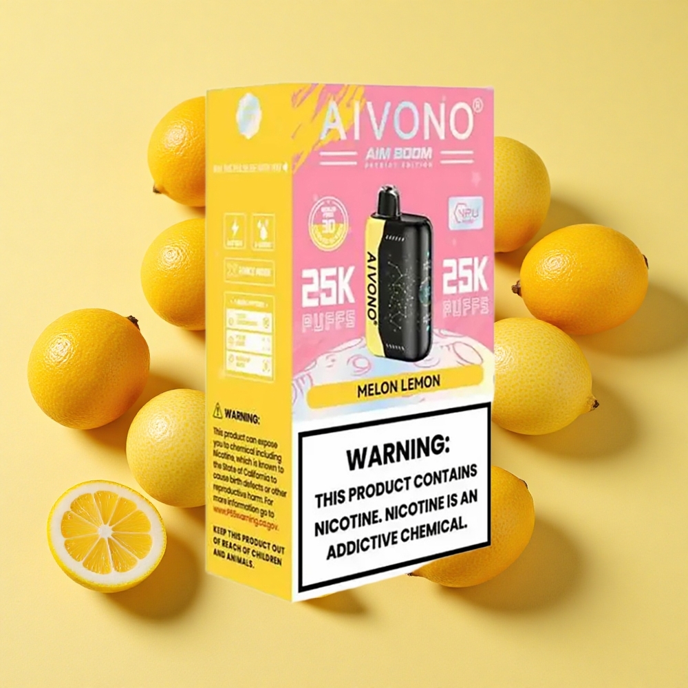 Aivono Aim Boom 25000 Puffs Meloni Sitruuna 28ml 650mAh