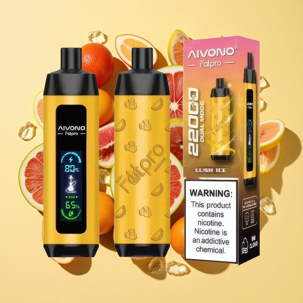 Aivono Aim 22000 Puffs Lush Ice-jää & 28ml E-neste