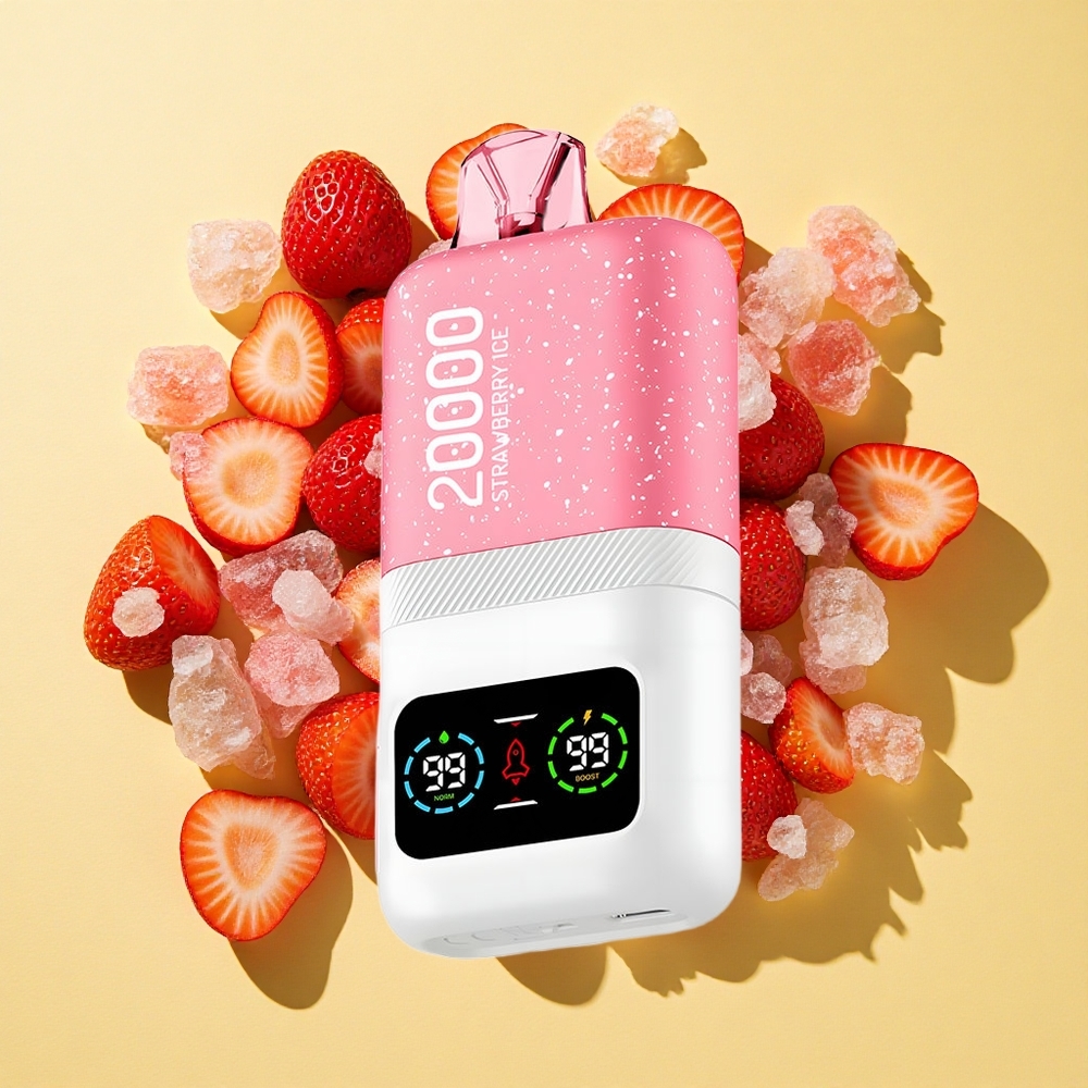 Aivono Aim Magic 20000 Puffs Mansikkajää 26ml LCD