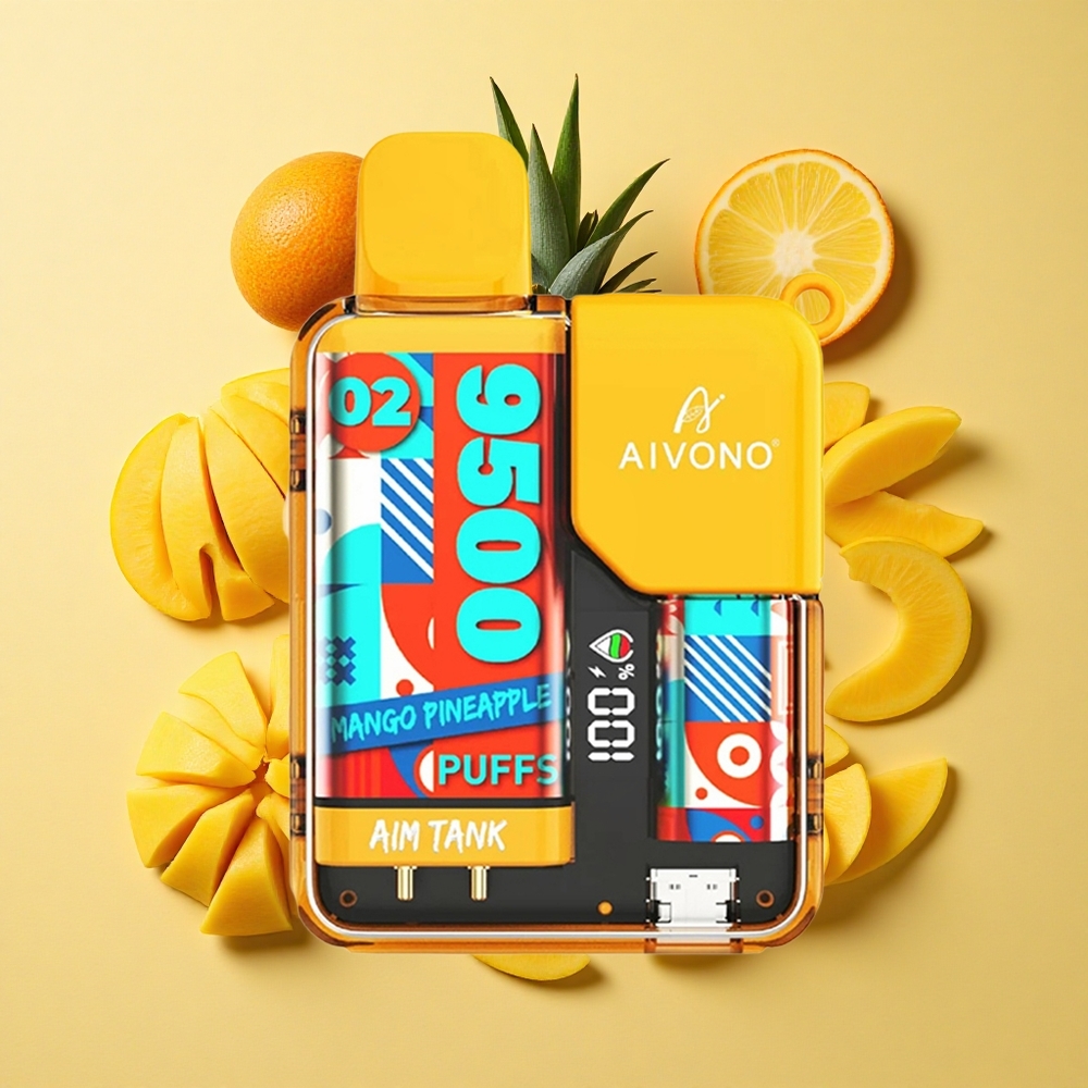 Aivono Aim-Tank 9500 Puffs 18ml Mango-Ananas 650mAh