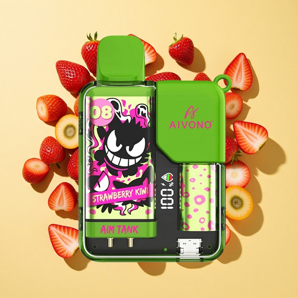 Aivono Aim-Tank 9500 Puffs Mansikka-Kiivi 18ml 650mAh