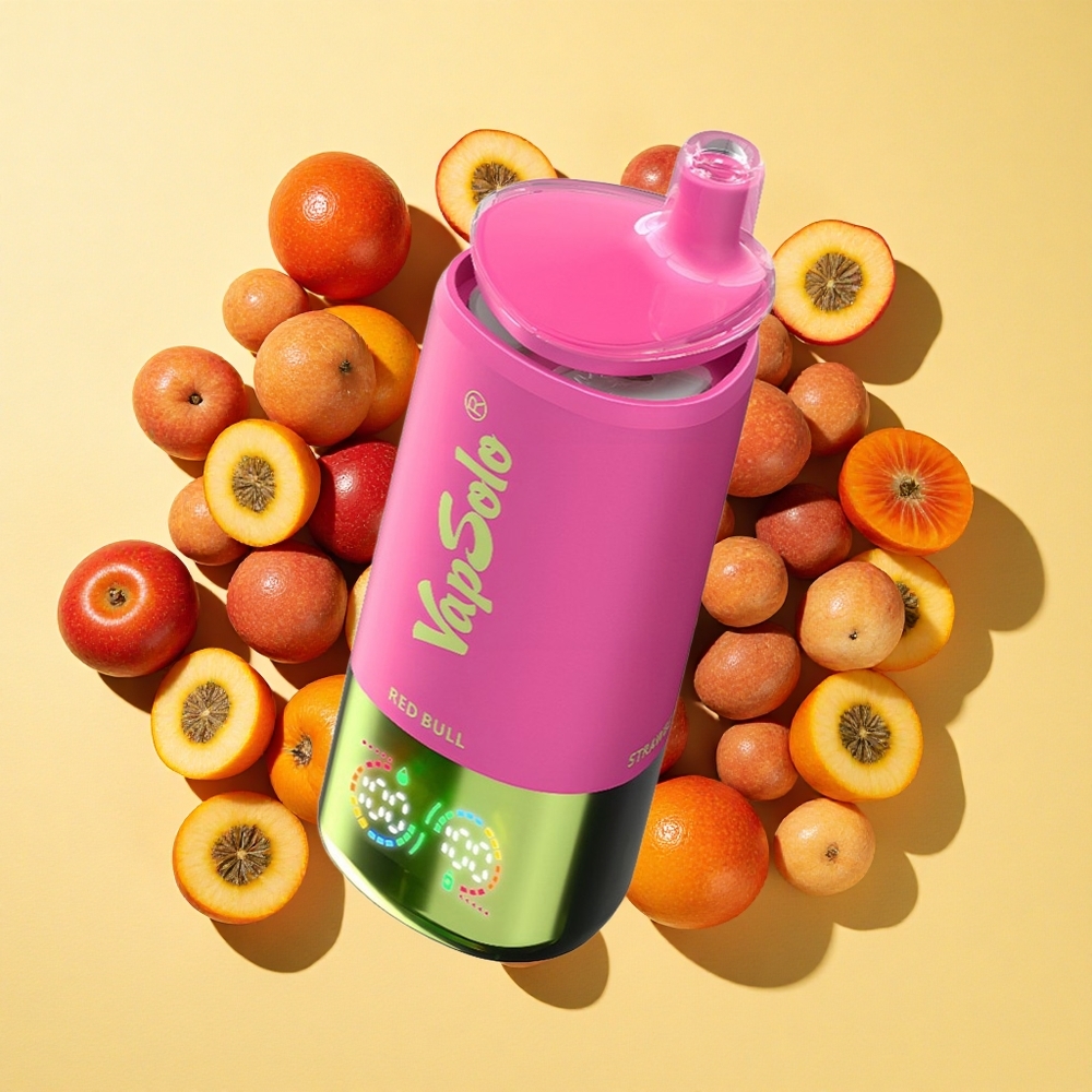 VapSolo Triple 30000 Puffs 40ml E-nestettä Red Bull Hapanimelä