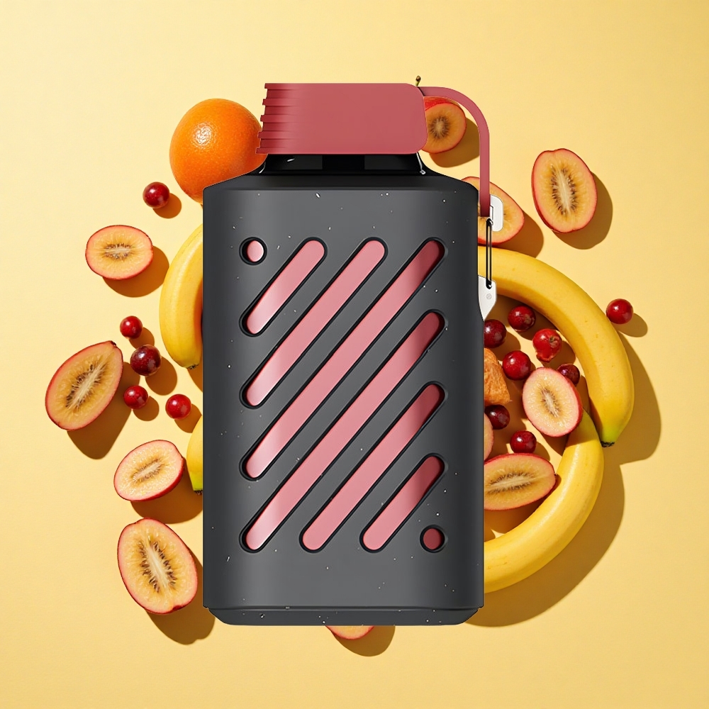 VOZOL GEAR 10000 10000 Puffs Lohikäärmehedelmä Banaani Kirsikka 20ml Nestemäärä