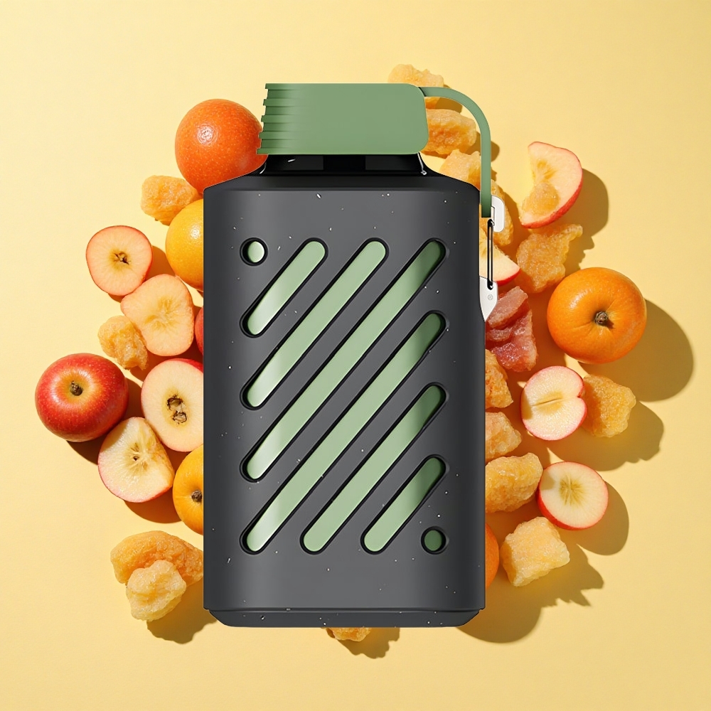 VOZOL GEAR 10000 Puffs Happomenmakejä Jää + 20 ml Nestemäärä