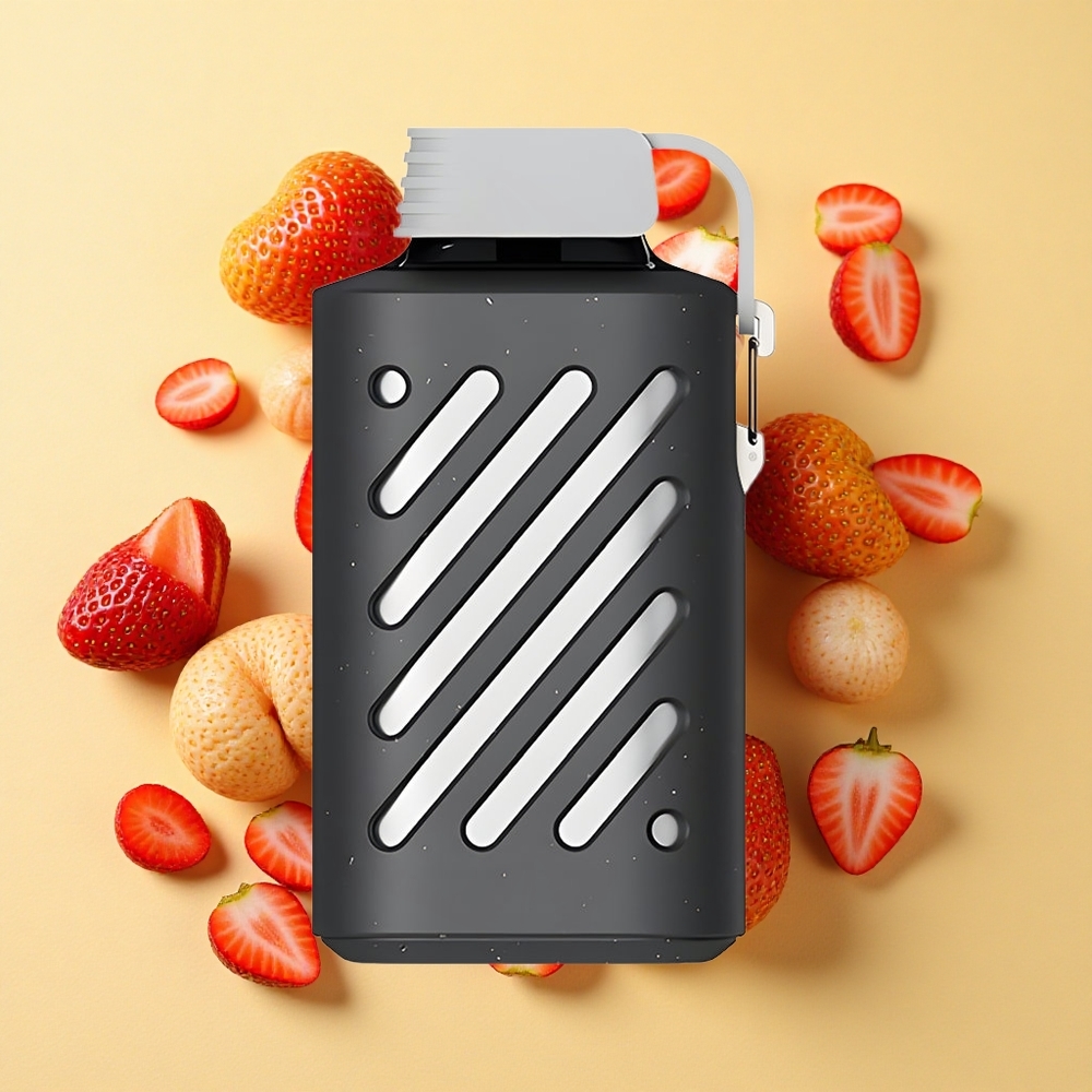VOZOL GEAR 10000 Puffs Mansikkasmoothie 20 ml Nestemäärä VAMT-häkkikäämi