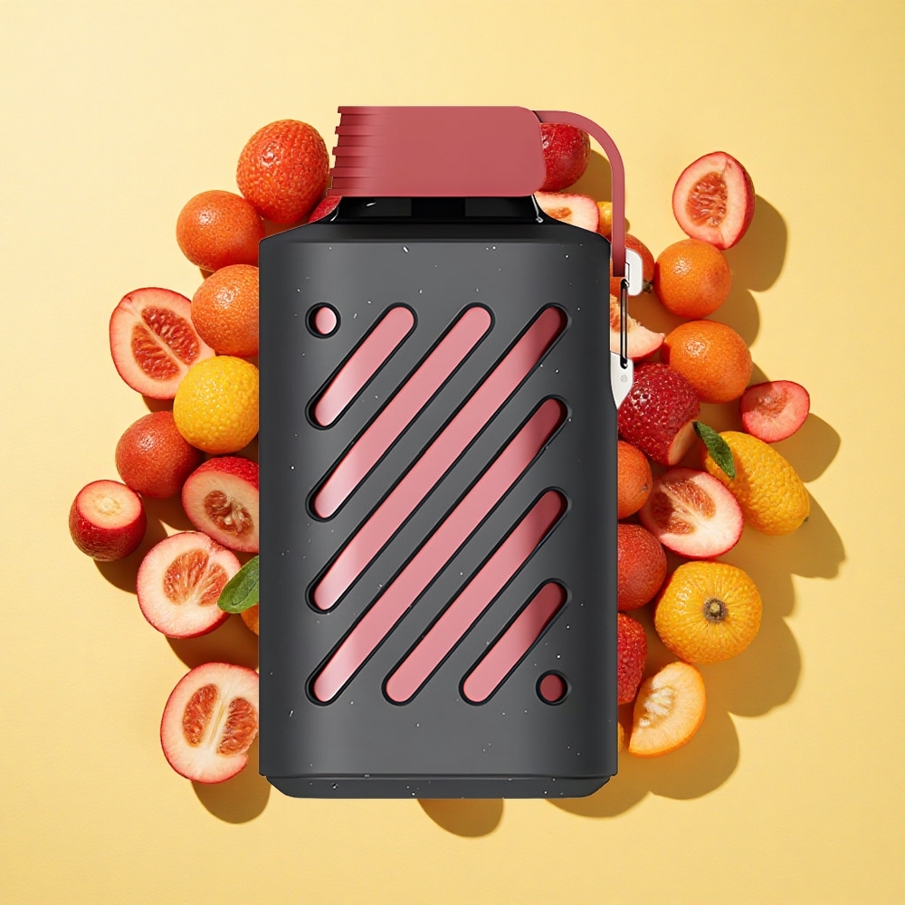 VOZOL GEAR 10000 Puffs Punainen Mojito 20ml Neste 50mg/ml Nikotiini