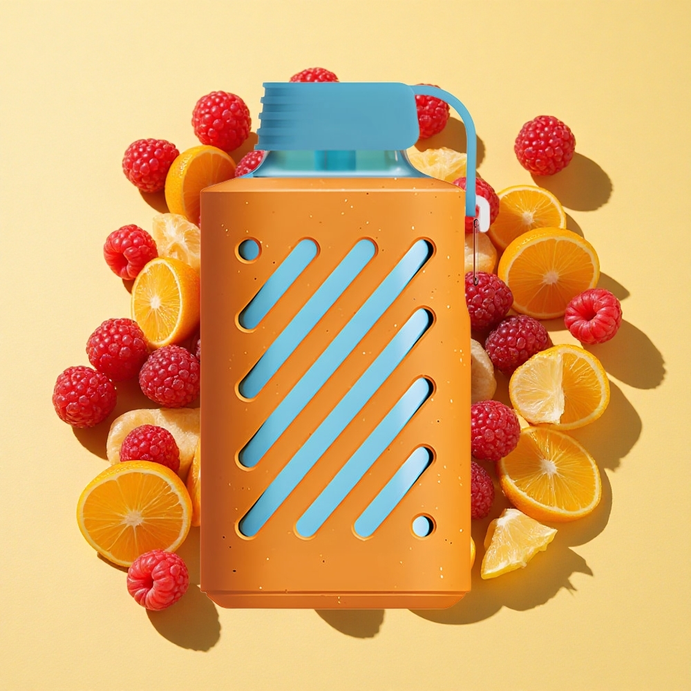 VOZOL GEAR 10000 Puffs Vadelma Mandariini 20 ml Nestemäärä 500mAh Akku
