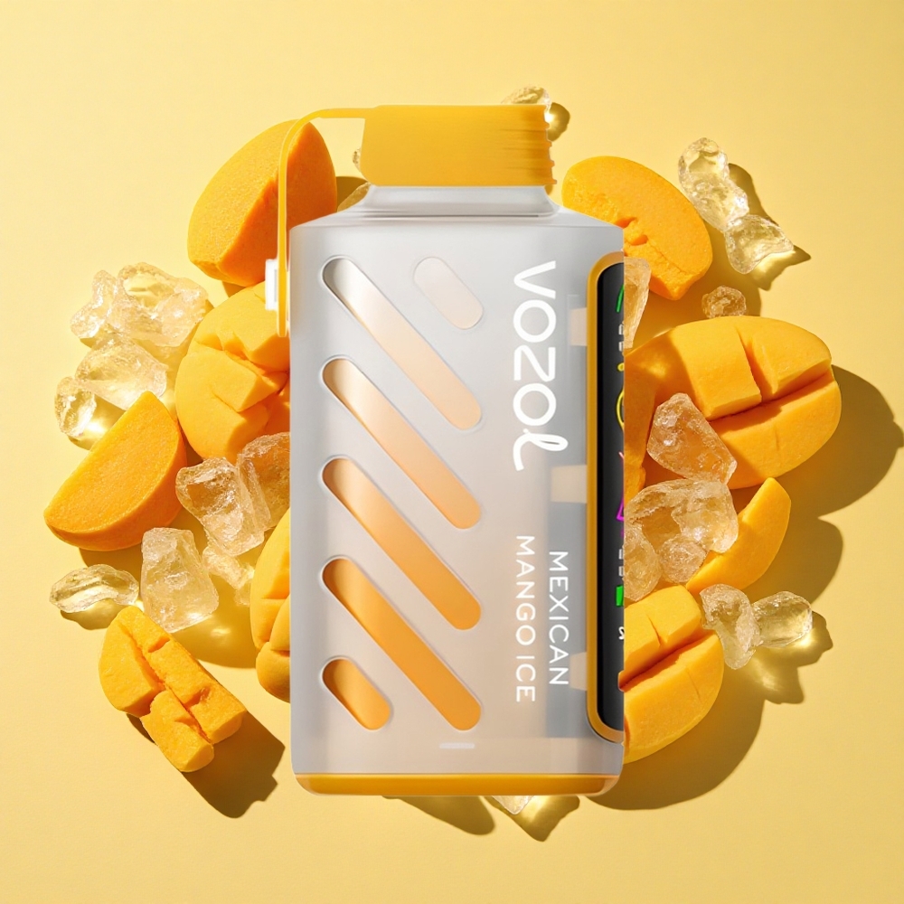 VOZOL Gear Power 20000 Puffs Meksikolainen Mango-Jää Dual Mesh Coil 20mL