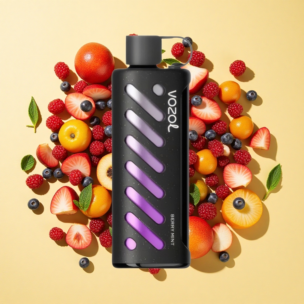 VOZOL Gear 25000 Puffs Marja-Minttu 1000mAh 5mg/ml