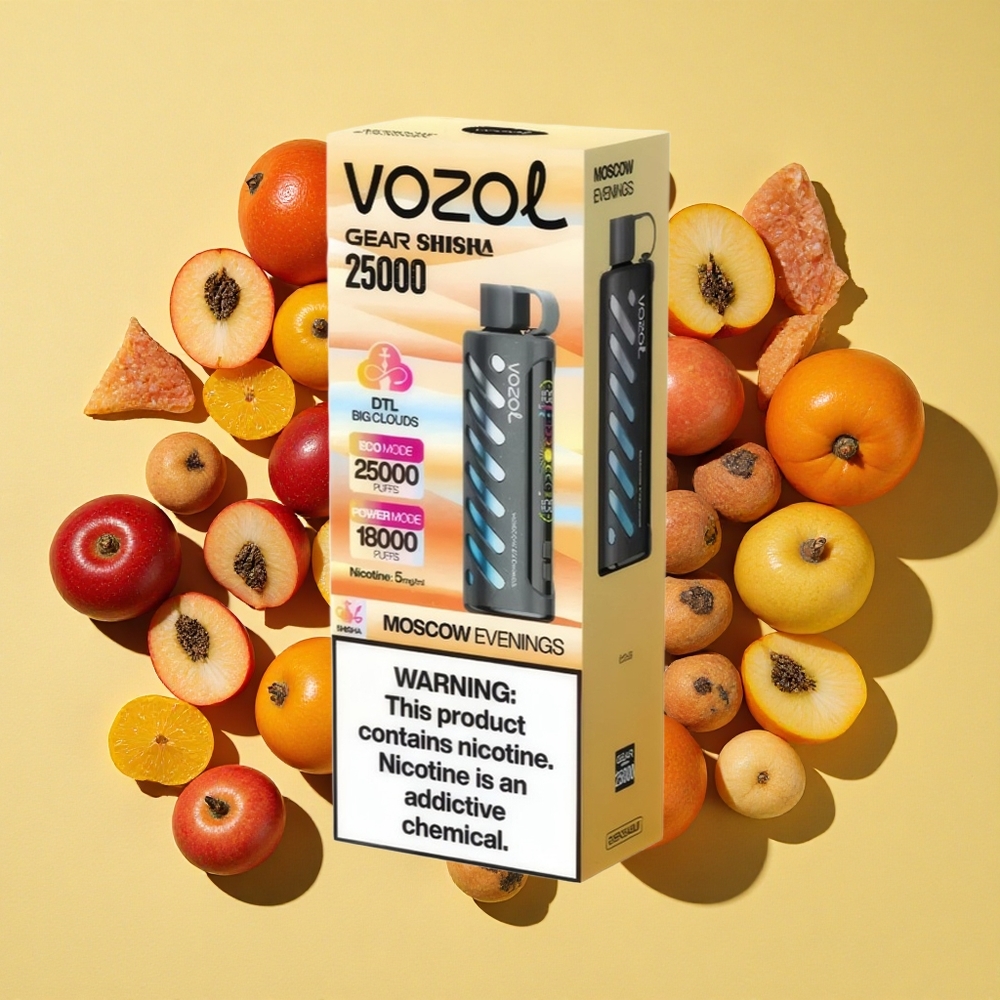 VOZOL Gear 25000 Puffs Moskovan Iltamat Dual Mesh 5mg/ml