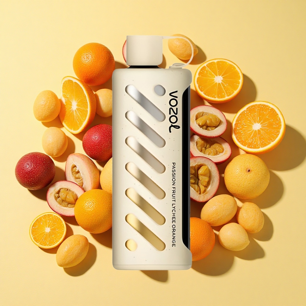 VOZOL Gear 25000 Puffs Passiohedelmä Litsi Appelsiini 1000mAh 5mg/ml
