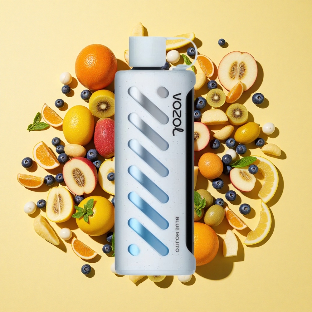VOZOL Gear 25000 Puffs Sininen Mojito Kaksoisverkko 1000mAh