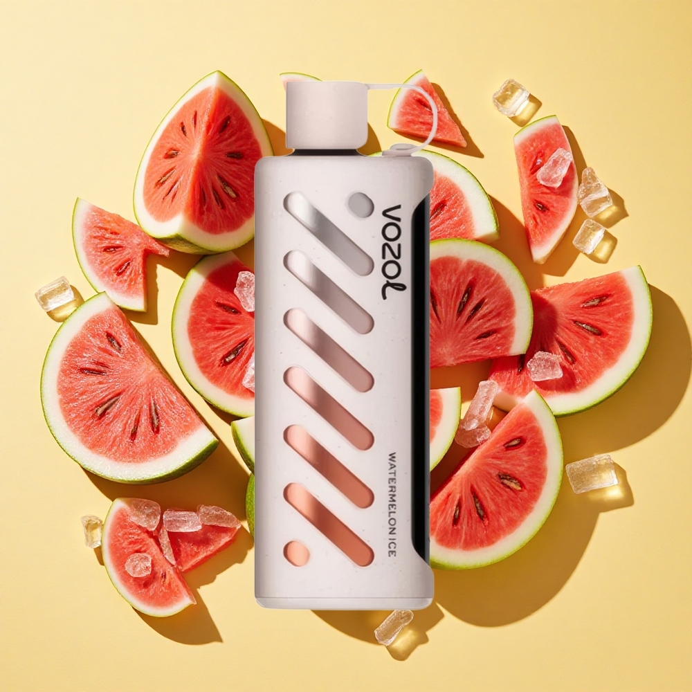 VOZOL Gear 25000 Puffs Vesimeloni Jää 1000mAh 5mg/ml