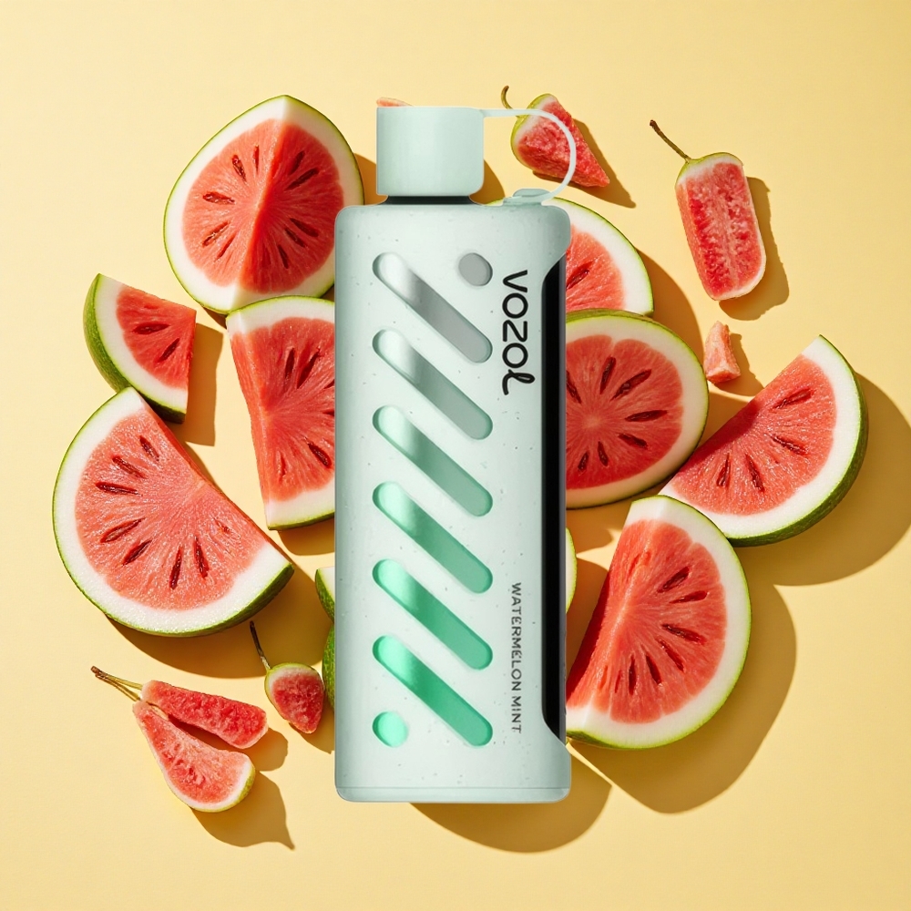 VOZOL Gear 25000 Puffs Vesimeloniminttu Kaksoistila 1000mAh