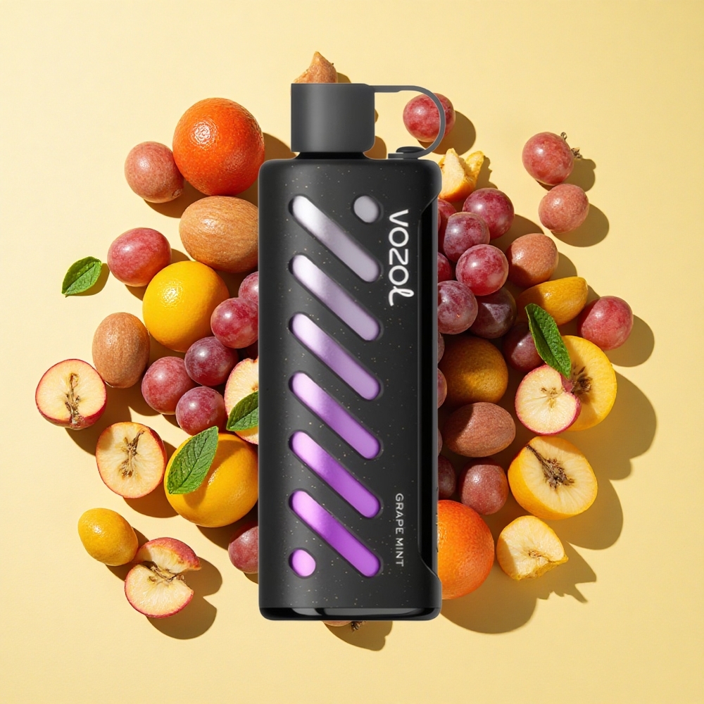 VOZOL Gear 25000 Puffs Viheriä Mint Kaksoismuoto 1000mAh