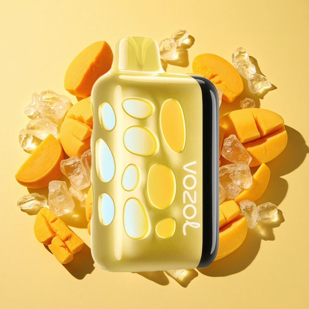 VOZOL RAVE 40000 Käytettä Vape Mangojää 20/50mg/ml 1000mAh
