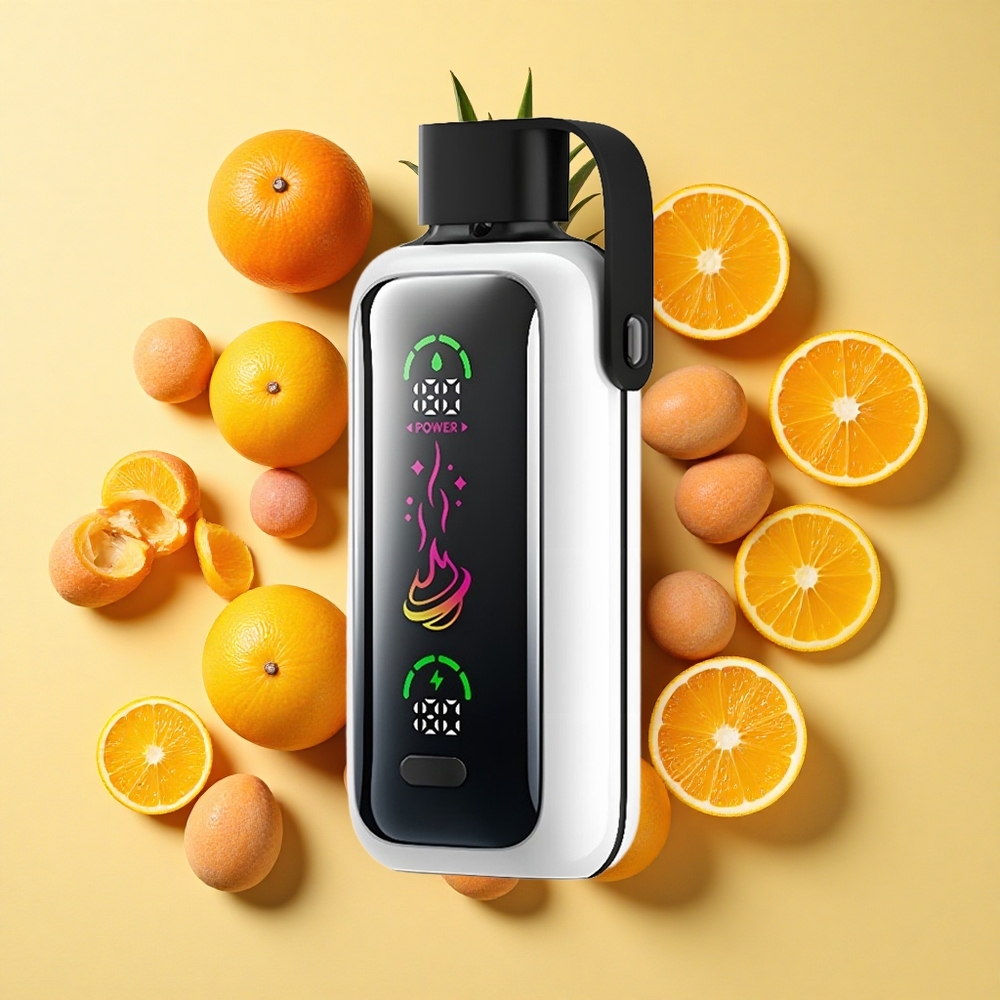 VOZOL Star 20000 Puffs Appelsiini Ananas Litsi 2,2" HD Peili Näyttö Kaksois Verkko