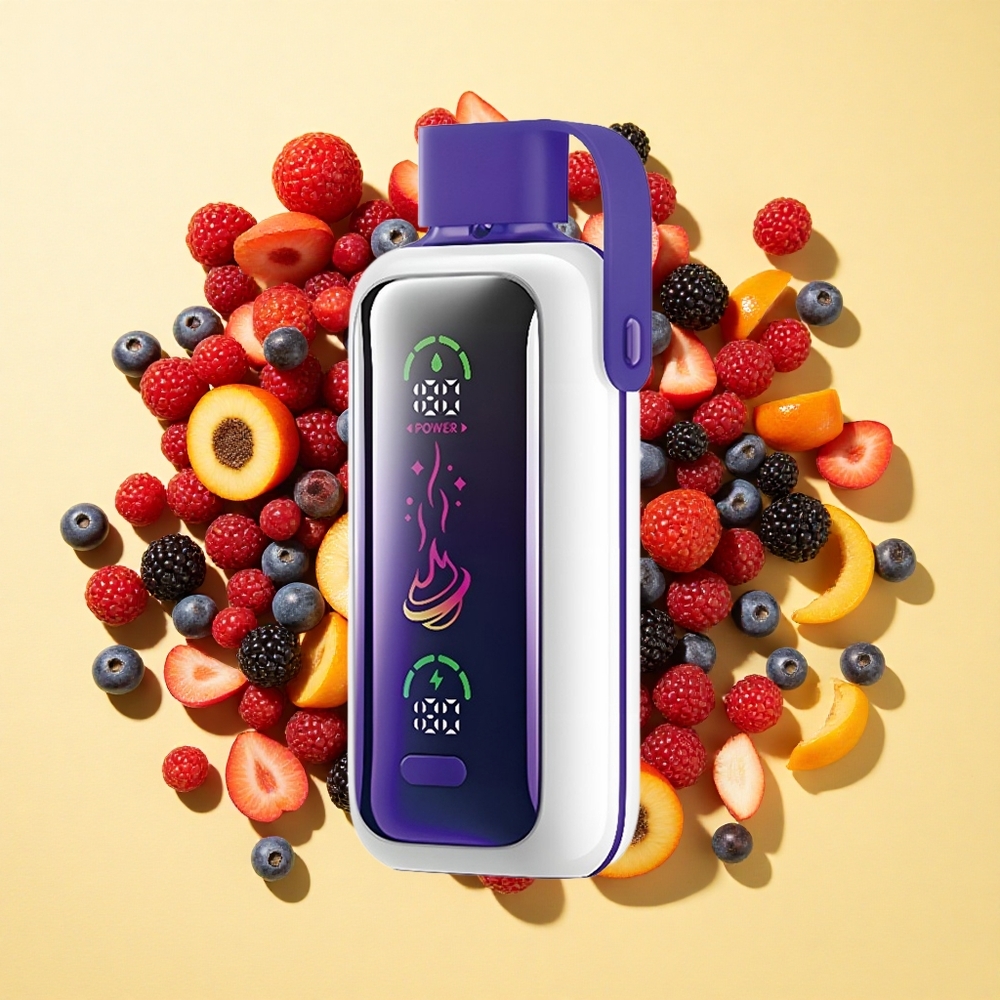 VOZOL Star 20000 Puffs Kaksoishäkkitila Sekamarjat 650mAh
