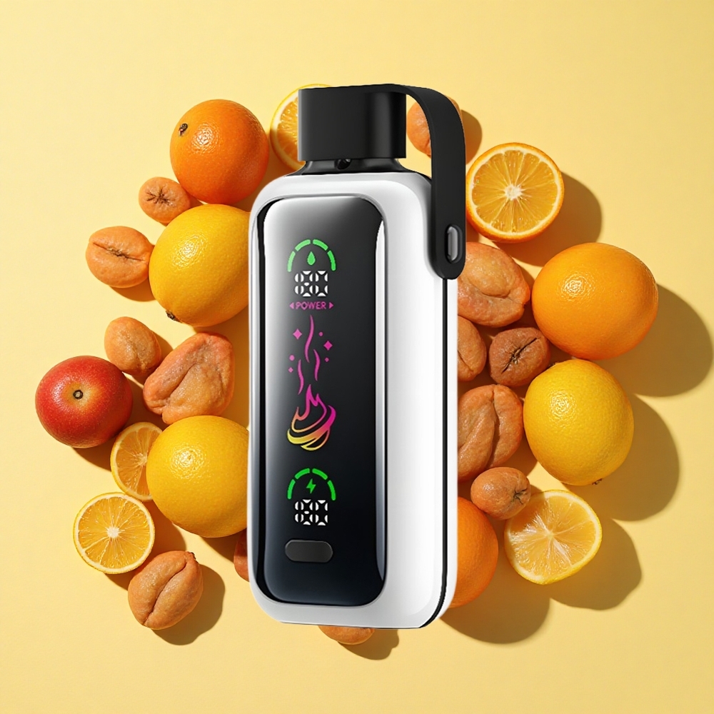 VOZOL Star 20000 Puffs Kaksoishilan 650mAh Sitruunarasia