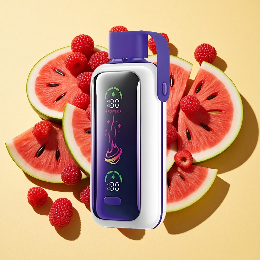VOZOL Star 20000 Puffs Vadelma-Arbuusi Kaksoishuokset 650mAh