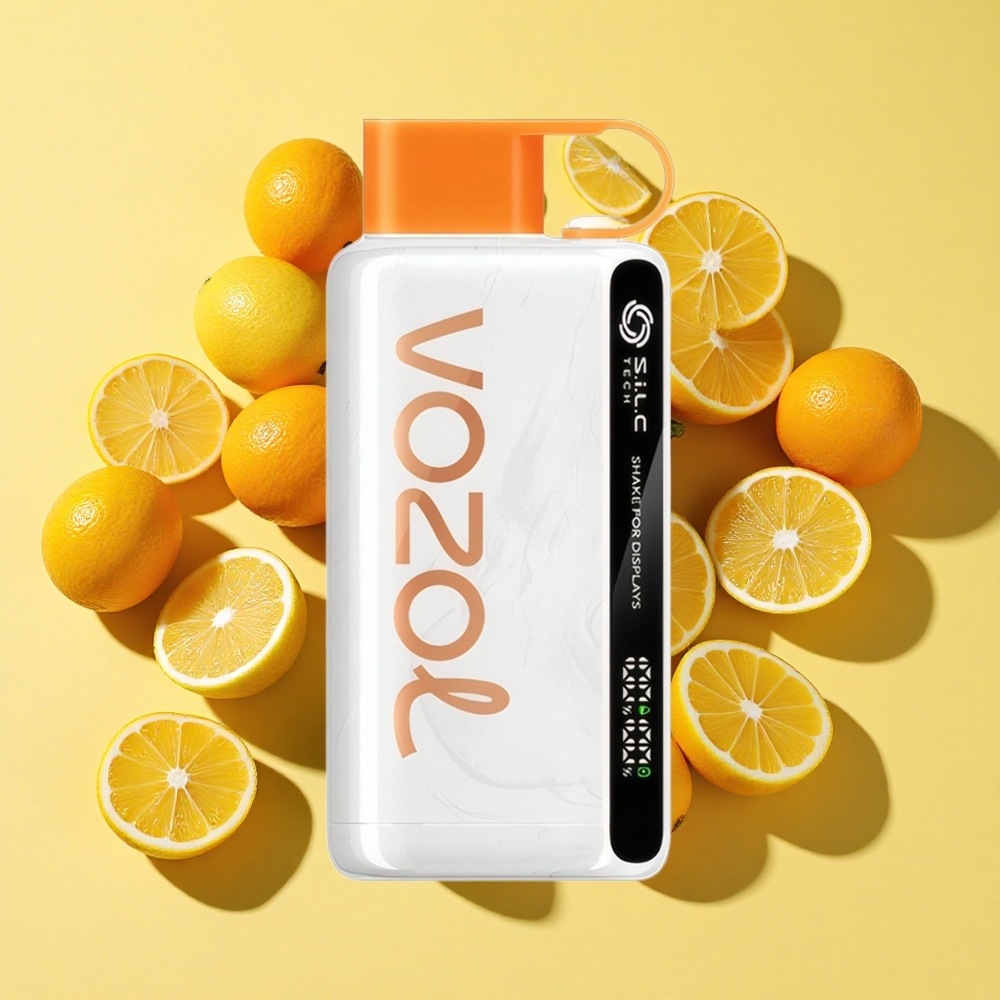 VOZOL STAR 9000/12000 Puffs Sitruuna-Lime 650mAh 30% Nopeampi Lataus