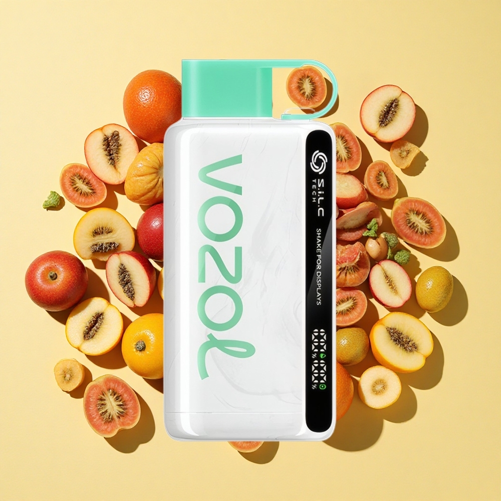 VOZOL STAR 9000/12000 Puffs Viileä Möntti 650mAh 30% Nopeampi Lataus