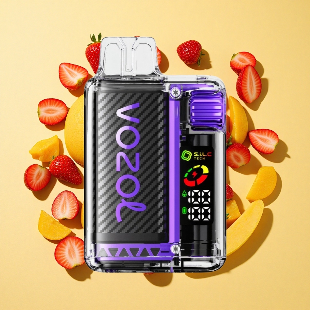 VOZOL Vista 20000 Puffs Mansikka-Mango 650mAh Akku 2% Nikotiini