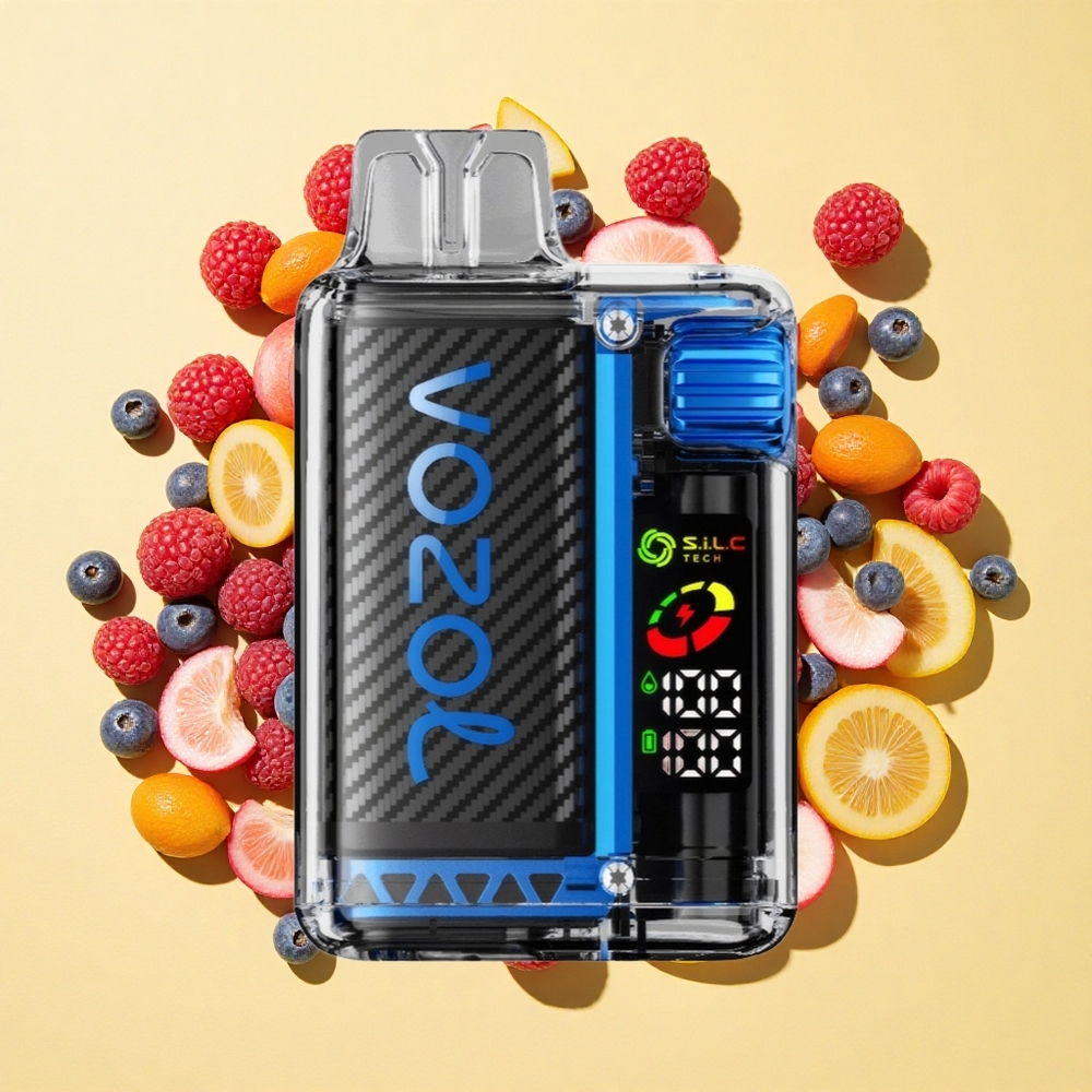 VOZOL Vista 20000 Puffs Sininen Vadelma-Jää 650mAh OLED