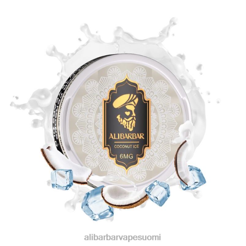 Alibarbar Vape Helsinki - HZ20V83 Alibarbar nikotiinipusseja kookosjää