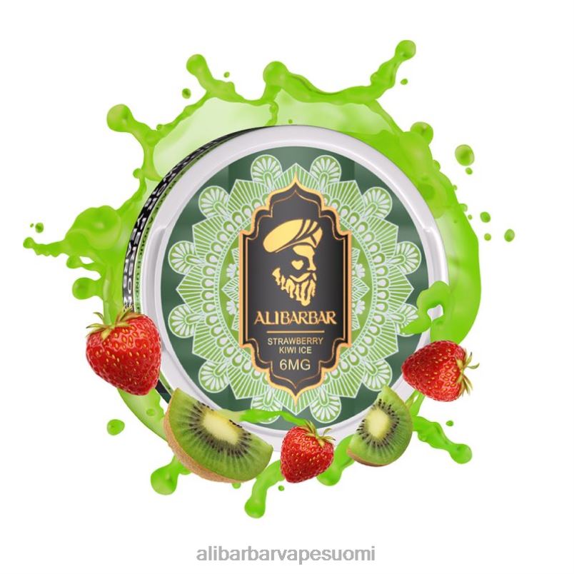 Alibarbar Vape Suomi - HZ20V91 Alibarbar nikotiinipusseja mansikka kiivijäätä